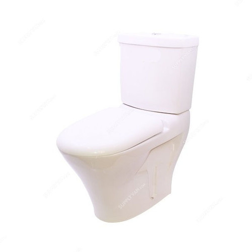 Milano S-Trap Water Closet, 1058, Ceramic, 380MM Width x 820MM Height, White