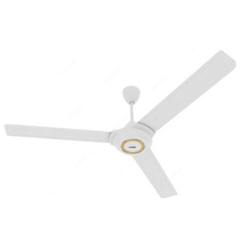 Khind Ceiling Fan, CF560G, 85W, 56 Inch Blade Dia, 5 Speeds, White