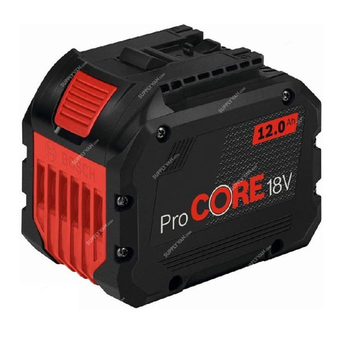 Bosch Professional Battery Pack, ProCore18V, Lithium Ion, 18V, 12.0Ah
