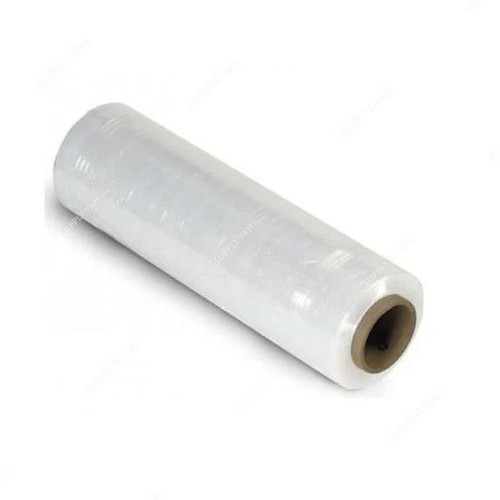 Stretch Film, 2.3 Kg, 300GM Core, 50CM Width, Clear, 6 Rolls/Carton