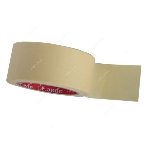 High Temperature Automotive Masking Tape, 2 Inch Width x 30 Yards Length, Natural, 24 Rolls/Carton