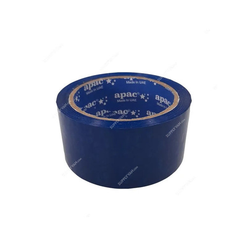 Coloured BOPP Tape, 48MM Width x 1000 Yards Length, Blue, 6 Rolls/Carton