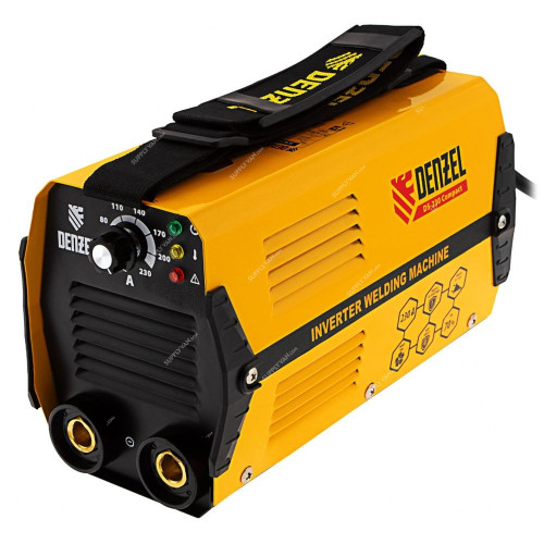 Denzel Compact Inverter Arc Welding Machine, DS-180, 5800W, 180A, 1.6 to 4MM Electrode Dia