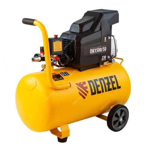 Denzel X-Pro Air Compressor, DK1500-50, 1500W, 8 Bar, 50 Ltrs