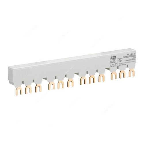 ABB Busbar, PS1-4-0-65, 3 Phase, 4 Modules, 65A