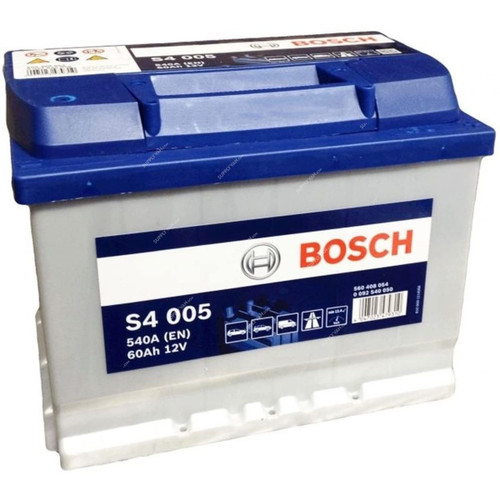 Bosch S4 005 Car Battery, 0092S40430, 12V, 60Ah, 540A