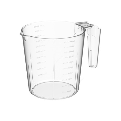 Cosmoplast Measuring Cup, IFHHKI324TP, Plastic, 1 Ltr, Transparent