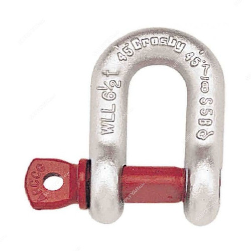 Crosby Anchor Shackle, G-210-1019338, 1-1/8 Inch, 9500 Kg