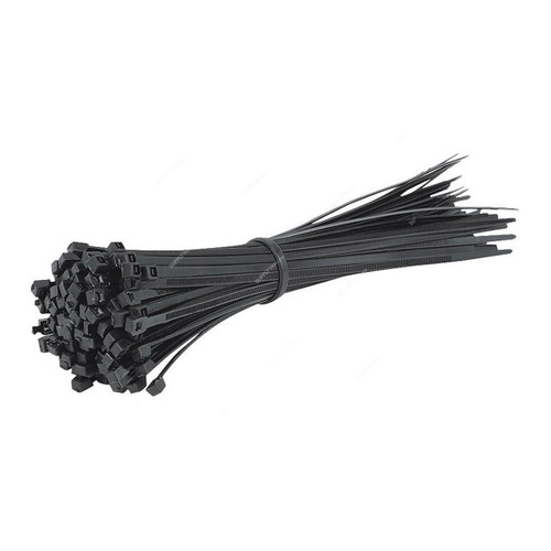 York Nylon Cable Tie, KV914BK, 9MM Width x 914MM Length, Black, 100 Pcs/Pack