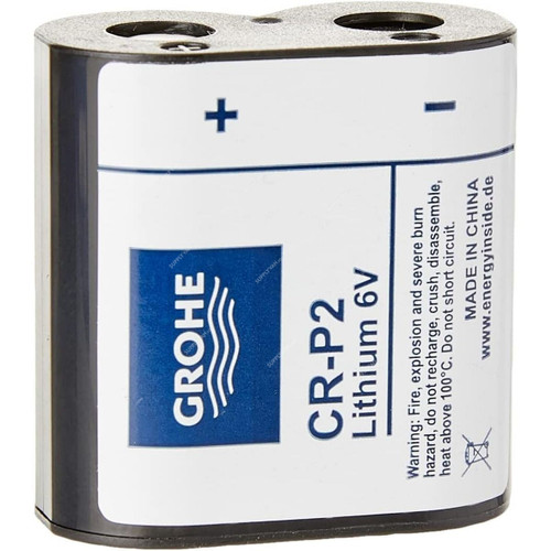 Grohe Lithium Battery, 42886000, CR-P2, 6V