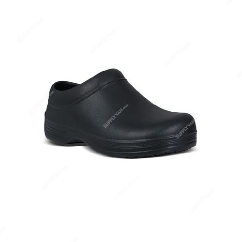 Workland Anti-Slip Kitchen Clogs, DHA, 100% EVA, Size 41/42, Black