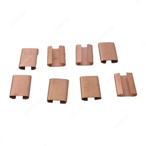 Open Type Strap Clip, Copper, 15MM Width x 25MM Length, 800 Pcs/Pack
