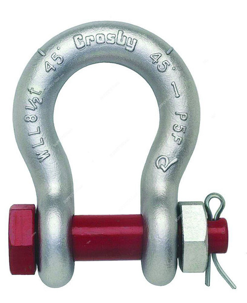 Crosby Anchor Shackle, G-2130-1019597, 1-1/4 Inch,12000 Kg