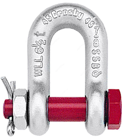 Crosby Anchor Shackle, G-2150-1019772, 3/8 Inch, 1000 Kg