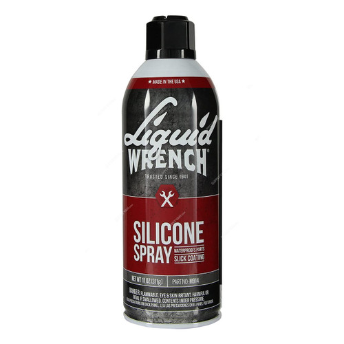 Liquid Wrench Silicone Spray, M914, 11 Oz, 4 Pcs/Pack