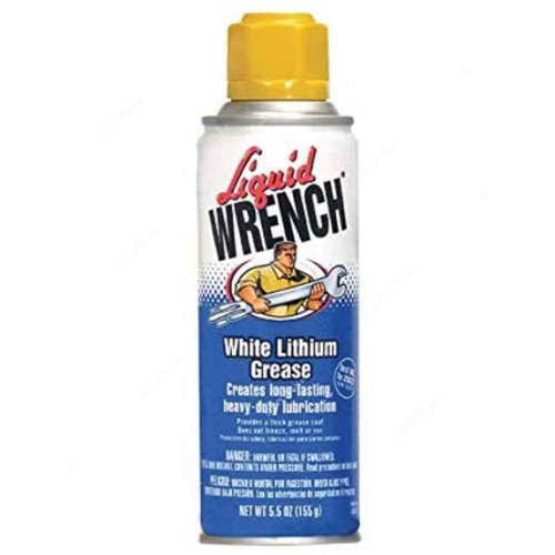 Liquid Wrench White Lithium Grease, 634, 5.5 Oz