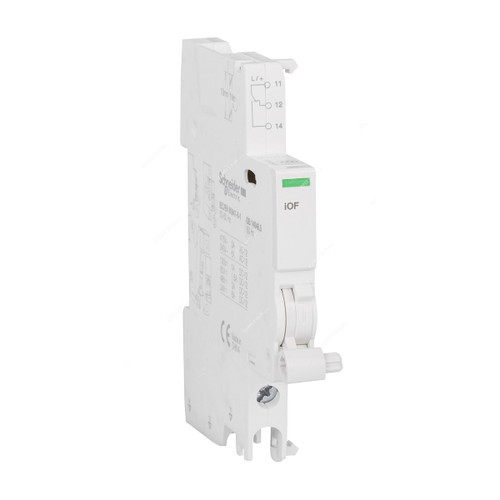 Schneider Electric iOF Auxiliary Contact, A9A26924, Acti9, 1 OC