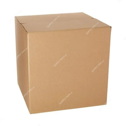 Carton Box, 5 Ply, 44CM Length x 44CM Width, 68CM Height, Brown, 5 Pcs/Pack