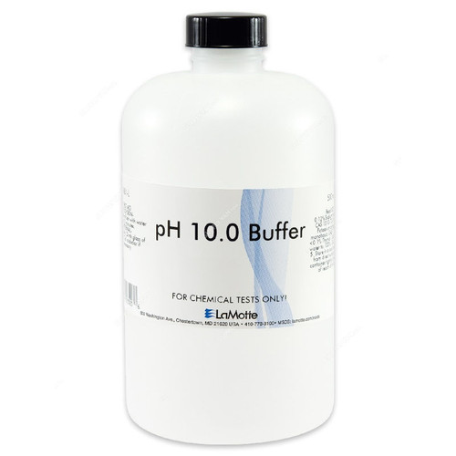 Lamotte Standardized pH Buffer Solution, 2896-L, 10.0 pH, 500ML