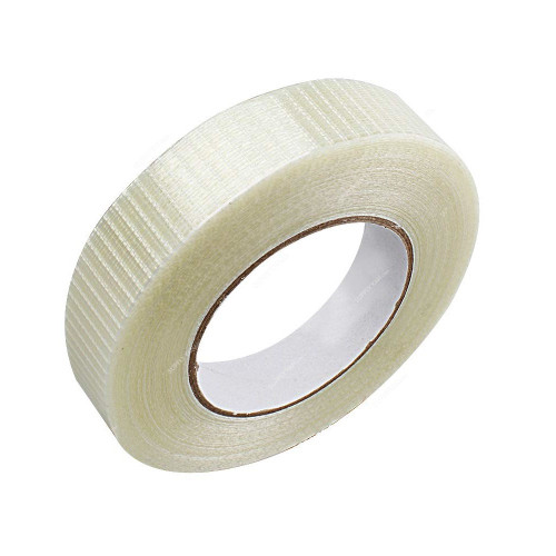 Cross Filament Tape, Synthetic Rubber, 1 Inch Width x 25 Mtrs Length