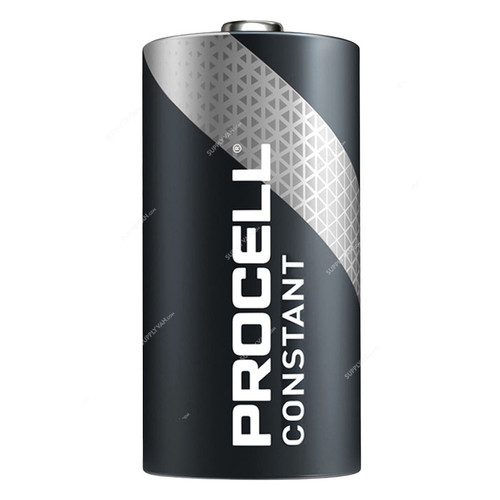 Duracell Type C Alkaline Battery, PC1400, Procell Constant, 1.5VDC, 9038 mAh