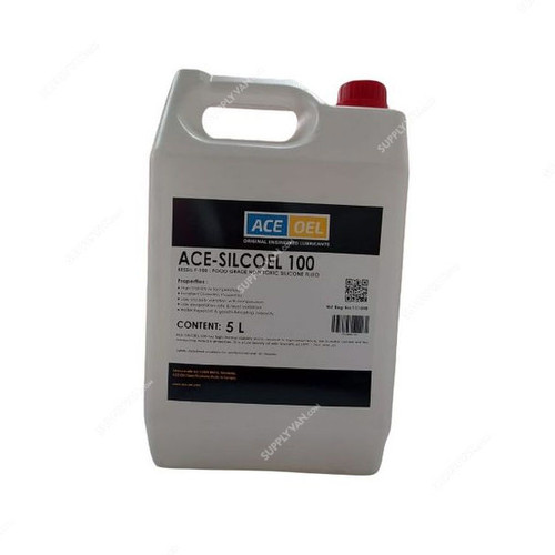Ace Oel Food Grade Non Toxic Silicone Oil, ACE-SILCOEL-100, 5 Ltrs