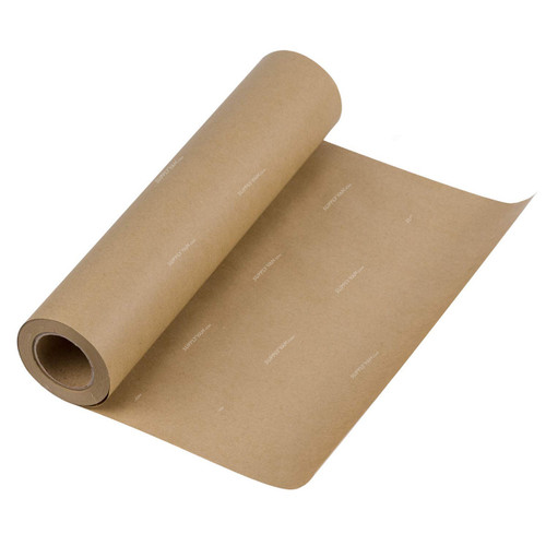 Kraft Packing Paper Roll, 140 GSM, 110CM Width, 10 Kg, Brown