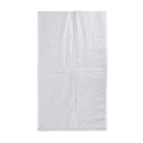 Woven Bag, Polypropylene, M, 110CM Width x 140CM Length, White, 10 Pcs/Pack