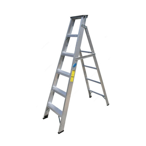 Penguin Two-in-One Step Ladder, TIO-6, 6 Steps, 1.6-2.8 Mtrs, 150 Kg Weight Capacity