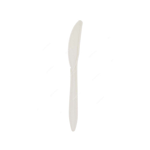 Normal Duty Bio-Degradable Knife, White, 2000 Pcs/Pack