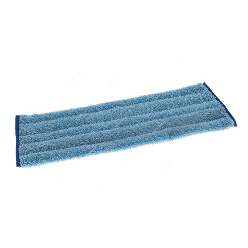 Diversey Taski Jonmaster Ultra Damp Mop, 7518447, Microfiber/Polyester, 14CM Width x 40CM Length, Blue