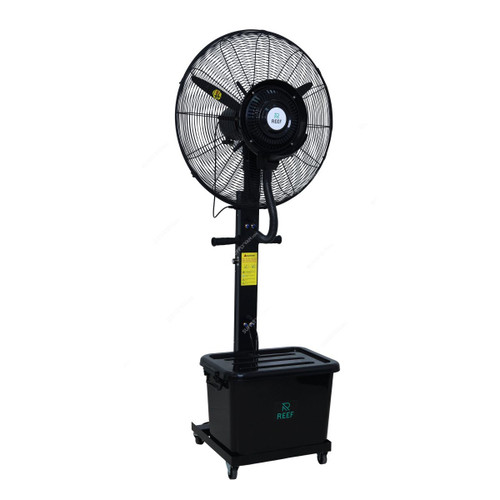Reef Centrifugal Mist Fan, 260W, 26 Inch, 1.75 Mtrs Height, 41 Ltrs Water Tank Capacity