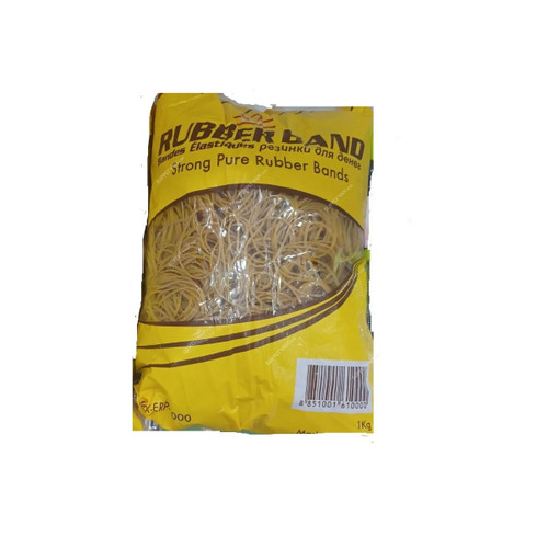 Rubber Band, No 16, 1 Kg, Brown