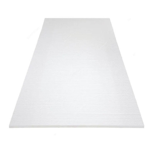 Polyethylene Foam Sheet, 20MM Thk, 1 Mtr Width x 2 Mtrs Length, White