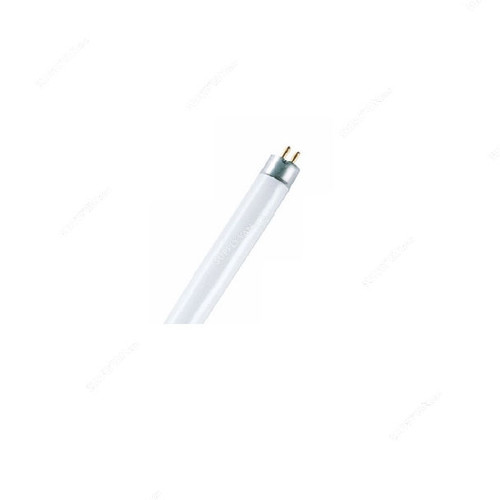 Osram Tubular Fluorescent Lamp With G5 Base, L 8 W/765, 8W, 6500K, 330 LM, 16MM Dia, Cool Daylight, 20 Pcs/Pack