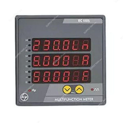 L&T Digital Multifunction Meter With RS485 Module, WL4405110000, 4405 Series, 80-300VAC/DC