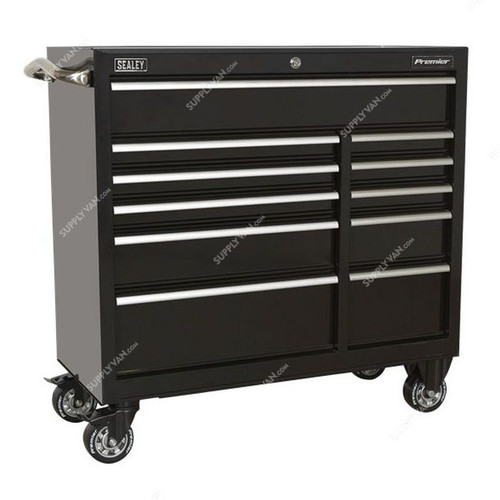 Sealey Heavy Duty Extra Wide Roller Cabinet, PTB105511, 11 Drawers, 1055MM Width x 460MM Depth x 1050MM Height