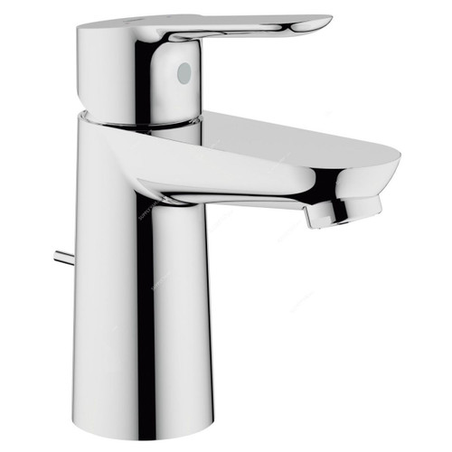Grohe Bauedge Single Lever Basin Mixer, 23328000, 1/2 Inch, Chrome