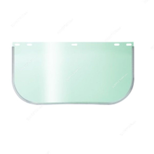 Gladious Visor, G11825171, Polycarbonate, 1MM Thk, 20.30CM Width x 30.5CM Length, Clear