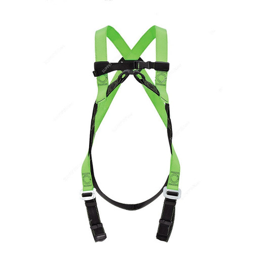 Jech Safety Harness, JE1058, Vertex Lite II, 45MM Width, Green/Black