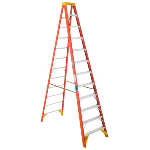 Altec Werner Step Ladder, 6212, 12 Steps, 3.62 Mtrs, 136 Kg Weight Capacity