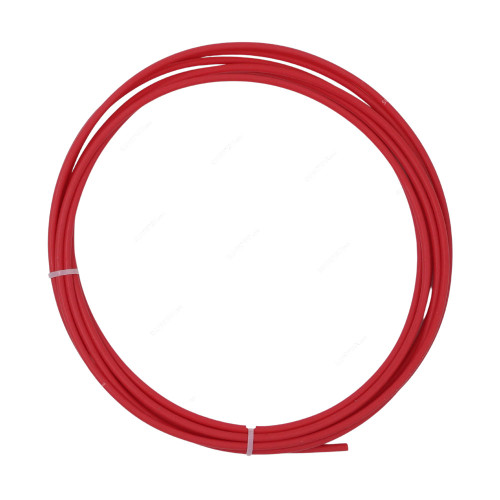 Rns Teflon Liner For 1.0-1.2MM Wires, 4 Mtrs Length, Red, 50 Pcs/Pack