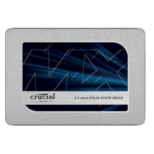 Crucial Internal Solid State Drive, CT1000MX500SSD1, 3D NAND SATA, 2.5 Inch, 1TB Storage Capacity