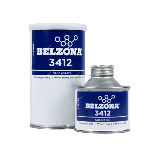 Belzona Hybrid Polymer Coating Base and Solidifier, B3412, 3000 Series, 1 Kg