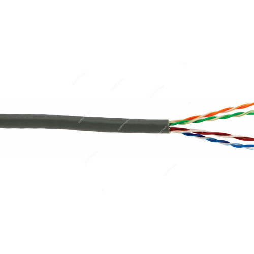 D-Link 4 Pair UTP Cable, NCB-C6UGRYR-305, CAT 6, 23AWG, 6MM Dia x 305 Mtrs Length