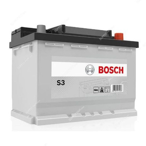 Bosch DIN S3 Car Battery, 0092S30551, 12V, 55Ah, 460A