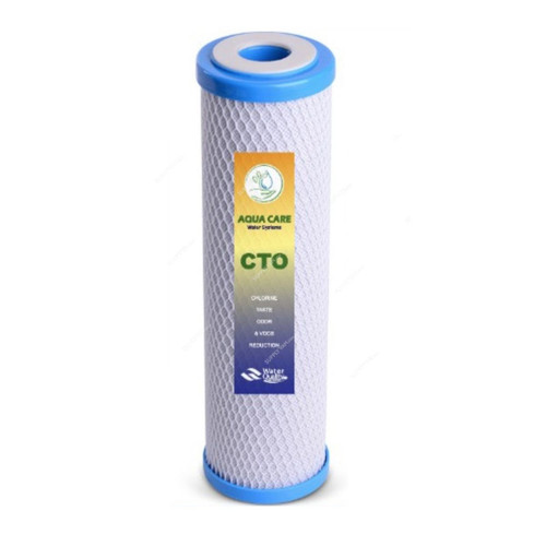 Aqua Care CTO Water Filter, 2.5 Inch Dia, 10 Inch Length