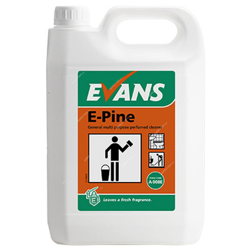 Evans E-Pine Multi-Purpose Perfumed Cleaner, 5 Ltrs, 2 Pcs/Pack