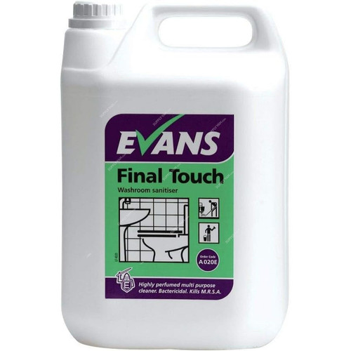 Evans Final Touch Washroom Sanitiser, 5 Ltrs, 2 Pcs/Pack