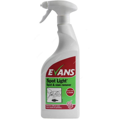 Evans Spot Light Spot and Stain Remover, 750ML, 6 Pcs/Pack